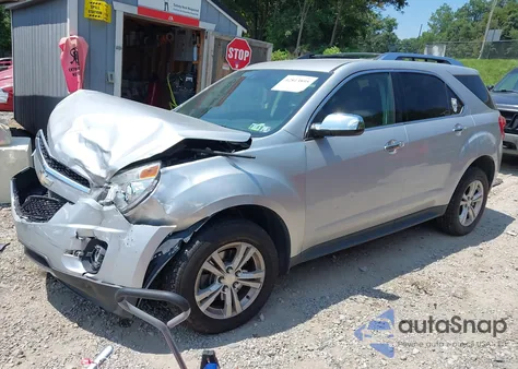 2013 Chevrolet Equinox Ltz z USA, uszkodzony, nr VIN 2GNFLGEK2D6406208